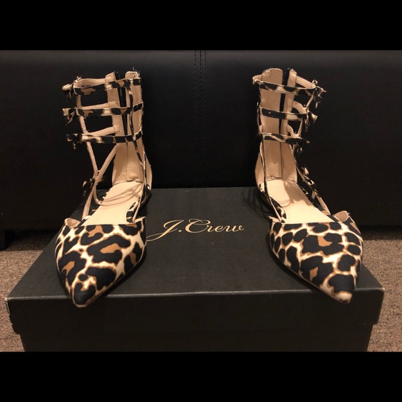 J. Crew Shoes - Jcrew Collection caged leopard shoes J. Crew Shoes - Jcrew Collection caged leopard shoes